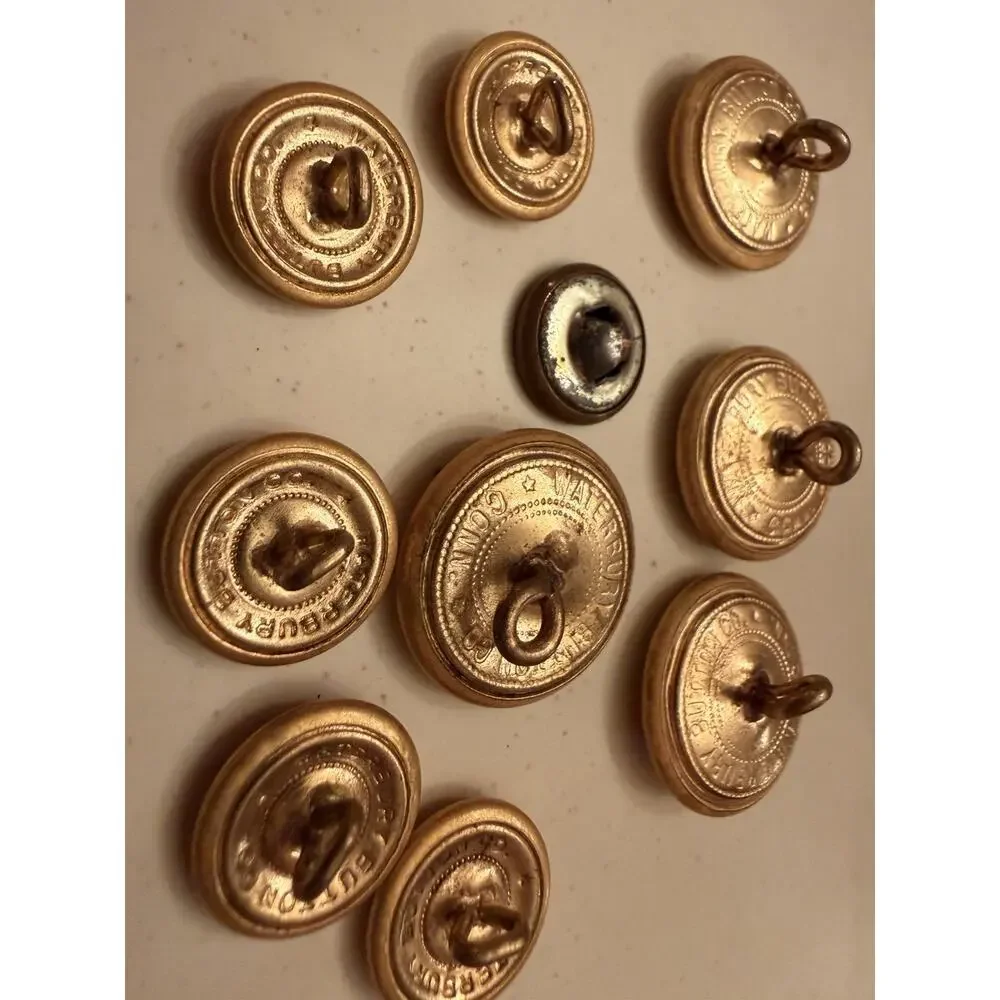 Lot Of Waterbury Button Co Conn E Pluribus Unum